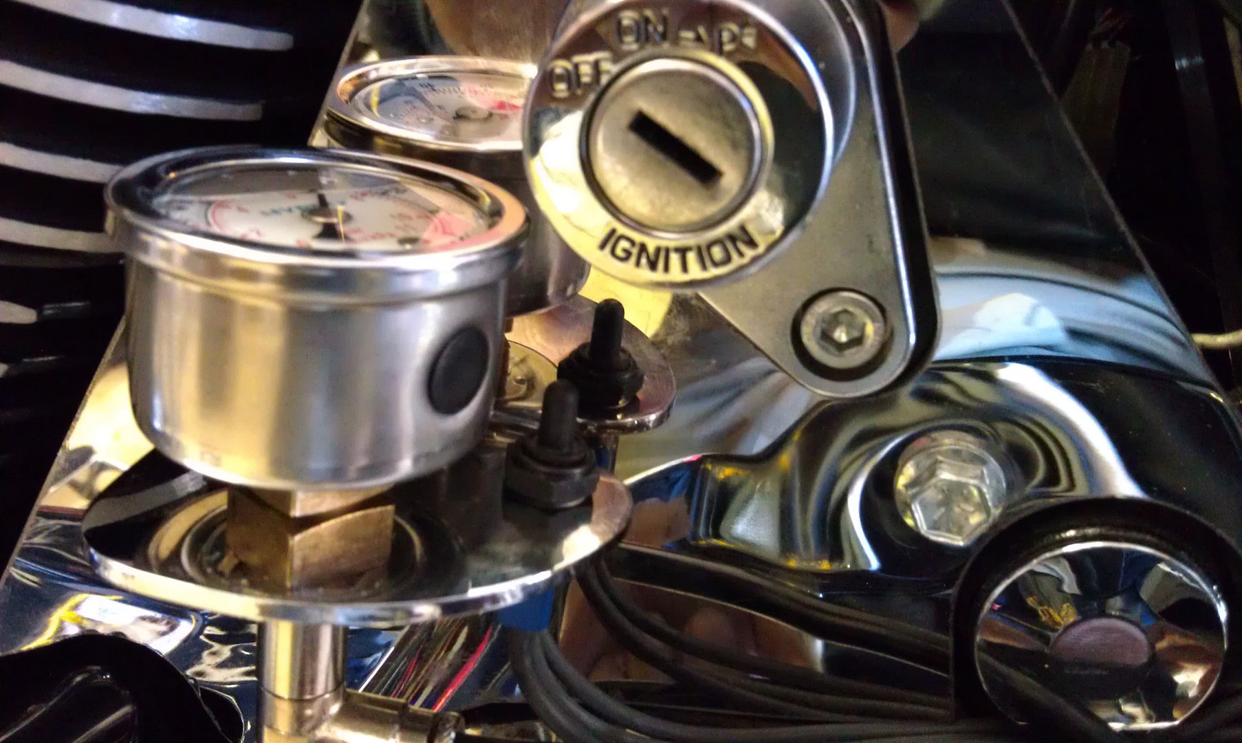 ***My air ride switch and gauge project*** Honda Shadow Forums